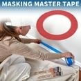 thumbnail image 2 of Cinta de pintor Unique Bargains, fácil de quitar, cinta de enmascarar Master Tape 140U roja, 0.06 pulgadas x 52.5 yardas, 2 of 6