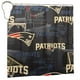 thumbnail image 2 of Cortina de ducha impermeable de secado rápido para baño Patriots, cortina de ducha con ganchos, decoración de fútbol americano, juego de cortinas de ducha para baño, plancha de 60 x 72 pulgadas, 2 of 8