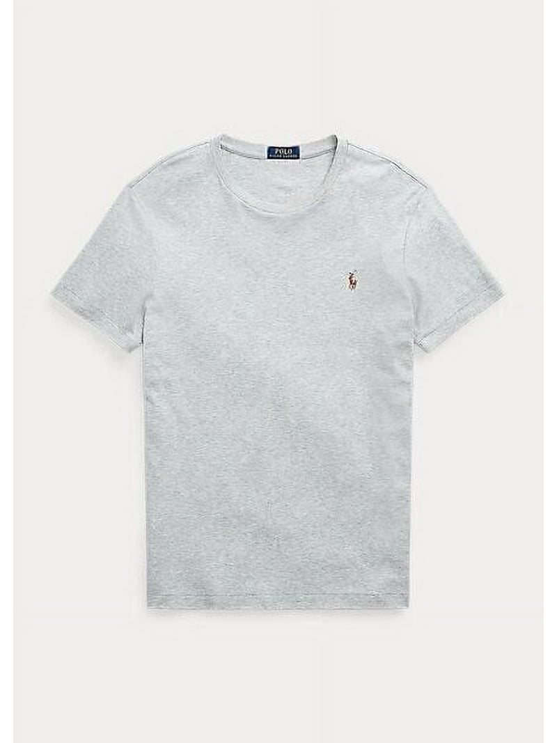 ★★POLO RALPH LAUREN★★ Custom Slim Fit Cotton T-Shirt Whi Polo Ralph Lauren Cotton Custom Slim Fit Short Sleeve T