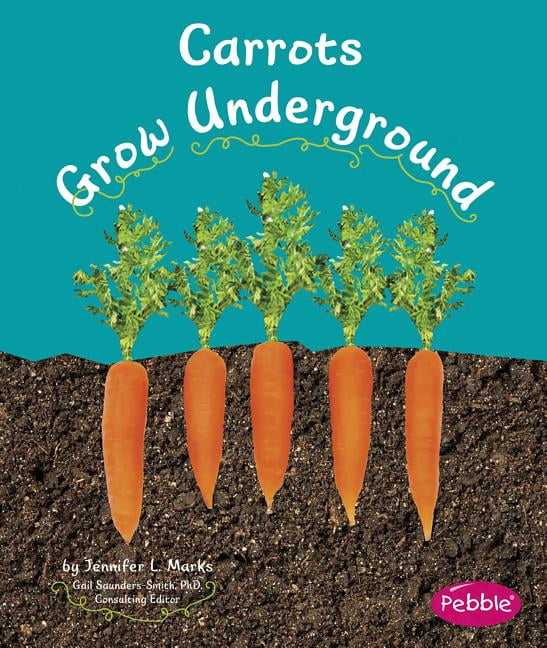 Pebble Books How Fruits and Vegetables Grow (Paperback) Carrots Grow