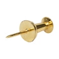 thumbnail image 4 of JAM Paper Push Pins, Gold, Standard Size, 1 inch, 100/Pack, 4 of 7