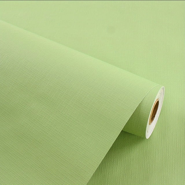 1 Roll Matte Solid Color Thickened Self-adhesive Wallpaper, Plain Texture Wallpaper, Waterproof And Oil-proof Countertop Wallpaper, Furniture Refurbishment Wallpaper, For Home Living Room/bedroom Wall