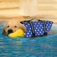 thumbnail image 3 of Leesechin Dog Life Jacket High Buoyancy, Reflective Adjustable Dog Life Vest for Swimming Boating with Rescue Handle, Swim Safety Vest Pet Life Preserver Lifesaver for Small Medium Large Dog, 3 of 5