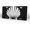 Black Seashell Decoration, variant on License Plate for Car Designs Stainless Front License Plate Cover Waterproof Rust-Free Metal Aluminum Fit Truck SUV Rv Car 6 X 12 Decorative Abstract Watercolor Floral Accessories for Women Men