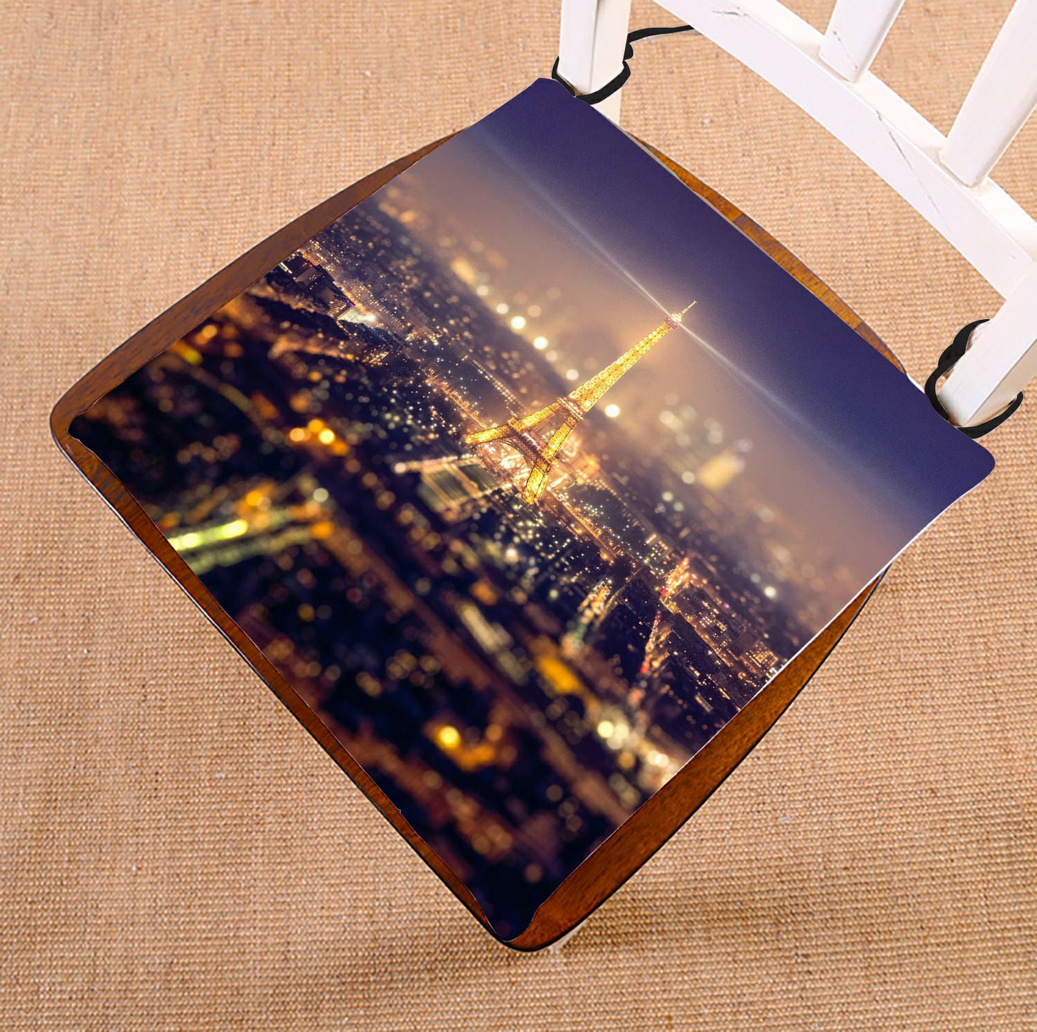 ZKGK Paris Eiffel Tower Seat Pad Seat Cushion Chair Cushion Floor