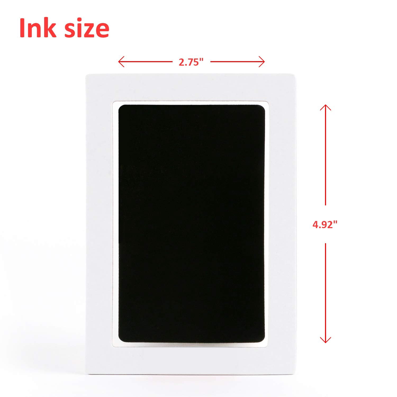 Baby Footprint Handprint Pet Paw Print Kit Large Size with 4 Ink Pads and 8 Imprint Cards