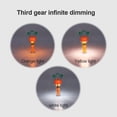 thumbnail image 4 of Linterna LED para Acampar Recargable Por USB 2000mAh Con Forma Zanahoria () Naranja, 4 of 5