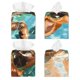 thumbnail image 2 of Balery Funny Swimming Chihuahua Porta Pañuelos de Cuero con Estampado – Funda Moderna Cuadrada para Caja de Pañuelos, Dispensador 5x5x5'', 2 of 7