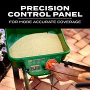 scotts turf builder edgeguard mini البث الإذاعي لبذور العشب والأسمدة والملح وذوبان الجليد