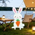 thumbnail image 4 of B Easter Themed Acrylic Lawn Sign With Plastic Stake, Weatherproof Garden Yard Outdoor Holiday Decoration, 4 of 7