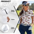 thumbnail image 6 of Binienty Patriotic Horse Star Golf Shirt for Couple Breathable Quick Dry Funny Golf Shirt for Men Women with Quarter Zip Classic Fit Short Sleeve Athletic Tops for Running Casual, 6 of 7