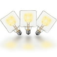 thumbnail image 5 of Novelty Lights Warm White Square LED Patio Light Bulb, 3.75 Inch X 3.75 Inch, 5 Watt, 5 of 5