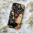 thumbnail image 5 of Vintage Halloween Collage Phone Case for iPhone 16 15 14 13 12 11 Pro Max, Mini & Plus – Retro Ghost, Black Cat, Pumpkins & Spooky Decor, 5 of 6