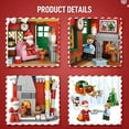 thumbnail image 4 of Juego de bloques de construcción de casa navideña para niños bricolaje 1223 casa de Navidad ANGGREK Otros, 4 of 7
