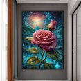 thumbnail image 3 of Hilo Algodón Ecológico Bordado Ilustraciones Punto Cruz Con Rosas Impresas 11CT 40x60cm, 3 of 9