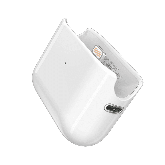 Portable Charger for Airpoods & iPhone and ipad, 700mAh 3W Fast Charging Power Bank, White