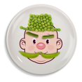 thumbnail image 2 of Fred & Friends, Plato "Food face dinner boy" Good & Good FFACE, 2 of 2