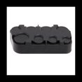 thumbnail image 3 of Distributeur de Pièces Euro 3X Boîte de Rangement pour Pièces, 3 x Boîte à Pièces, Noir, 3 of 7