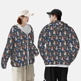 thumbnail image 4 of Lsque Garden Gnomes UPF 50+ Lightweight Sun Protection Men's Women's Long Sleeve Shirt, Hoodie Performance -Small, 4 of 9