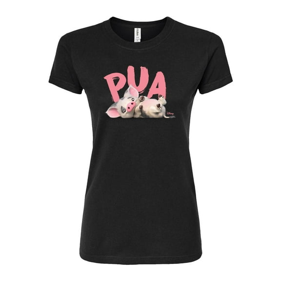 Disney - Pua The Pig - Juniors Fitted Graphic T-Shirt