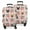 Pink French Bulldog, variant on Pitbull Dog and Flower Floral Luggage Cover Fashion Suitcase Cover Baggage Covers Fit 25-28 Inch Luggage (Go Travel)