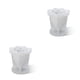 thumbnail image 2 of Cateissary aromática de Navidad, molde de silicona para velas, cubo, molde liso, artesanía de cerámica, decoración de Festival, suministros para Tipo 3 2piezas Cateissary CBP159846, 2 of 5