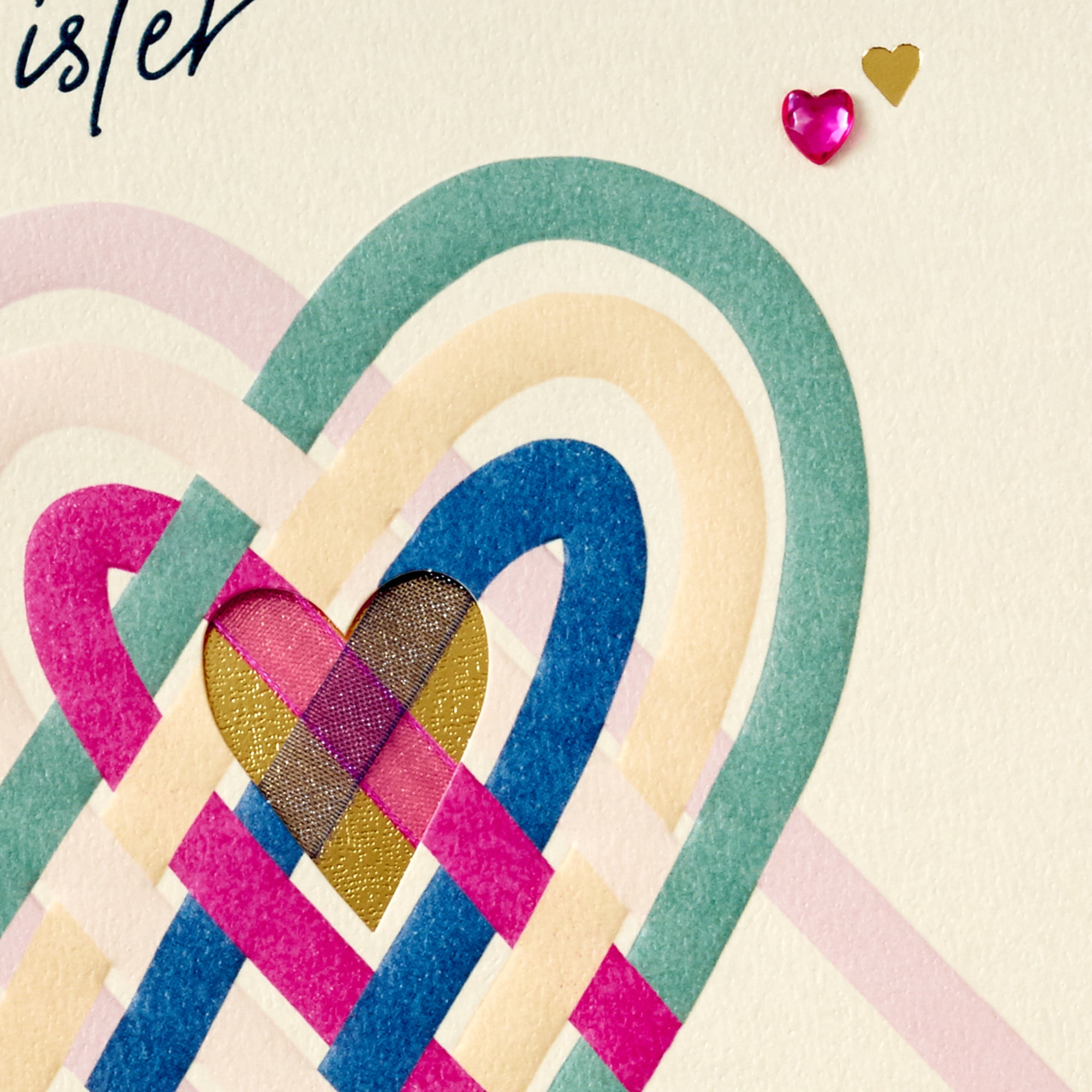 Hallmark Birthday Card for Sister (You're Always in My Heart)