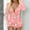 Pink, variant on Munlar Lingerie For Women,Womens Underwear,Women’s Valentine's Day Not Positioned Print V-neck Long Sleeve Sexy Bodysuit Sexy Lingerie Pajamas Romper