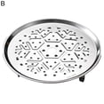 thumbnail image 2 of opvise Steaming Stand Strong Heat Resistant Oven Safe Easy to Clean Non-stick Quick Release Cooking Multipurpose Stainless Steel Steamer Rack, 2 of 7