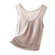 thumbnail image 2 of mfyjkho Camisetas Sin Mangas Para Gimnasio Para Mujer, Camiseta De Tirantes De Verano Para Mujer, Informal, Holgada, De Color Liso, Con Relleno En El Pecho Y Cuello Redondo Vestidos Maxi Para Mujer Xl, 2 of 6