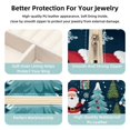 thumbnail image 3 of Christmas Travel Portable Square Jewelry Box for Rings Earrings Necklaces Bracelets Girls Women Display Case Holder Organizer Stand Storage Box, 3 of 6