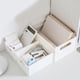 thumbnail image 5 of Canasta De Almacenamiento Plegable Para Organización Y Almacenamiento, Caja De Almacenamiento Plegable De Plástico Con Manejo De Contenedor De Almacenamiento Multipropósito, 5 of 7