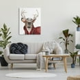 thumbnail image 2 of Stupell Industries Lumberjack Buck Deer with Beanie Red Plaid, 30 x 40, Designed by Elizabeth Medley, 2 of 6