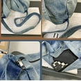 thumbnail image 2 of CoCopeaunt Fashion Denim Tote Shoulder Bag for Women Men Vintage Large Hobo Crossbody Bag, 2 of 8