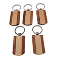 thumbnail image 1 of 10 llaveros de madera rectangulares coleccionables, para bolso de coche, colgantes, pinturas, manualidades, bonitos llaveros para mujeres y hombres., 1 of 4