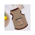 thumbnail image 1 of 1pc Breathable Pet Clothes, Summer Dog Vest, Thin Corgi Outfit For Small Dogs And Cats, 1 of 1