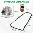 thumbnail image 2 of CVT AUTO TRANSMISSION FILTER KIT for NISSAN ROGUE SENTRA MITSUBISHI LANCER DODGE, 2 of 4