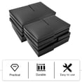 thumbnail image 3 of Raindrops 10Pcs Compact Black Game Card Holder Case Sturdy PP Material for Game Disc Storage, 3 of 8