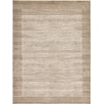 thumbnail image 1 of Unique Loom Del Mar Collection Contemporary Transitional Area Rug, 9' x 12', Beige/Tan, 1 of 10