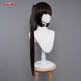 thumbnail image 2 of XXX Jeu Azurr Lanee Chenhai Perruque Cosplay Cosplay Cheveux Noirs 75 cm Queue de Cheval Longue Cheveux Résistants à la Chaleur, 2 of 6