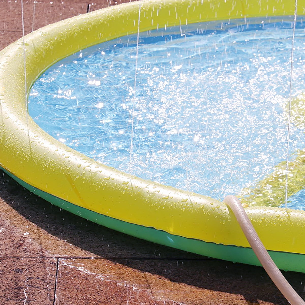 70.87x59.06 inch Large Coconut Inflatable Water Fountain Toy Beach