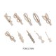thumbnail image 4 of Pasadores para el cabello, accesorios de primera calidad, juego de clips para la cabeza para bodas, niñas de Acción de Gracias corona Jinwen Pinzas de pelo de perlas, 4 of 4