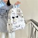 thumbnail image 3 of Pacha Perro Impresión De Graffiti Bolsa De Hombro De Las Mujeres Versión Coreana Estudiante De Gran Capacidad Mochila Casual, 3 of 4