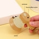 thumbnail image 4 of Mini llavero con altavoz grabador | Altavoz portátil y colgante para mochila | Grabadora de voz portátil para niños | Rojo, negro y caqui, 4 of 6