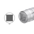 thumbnail image 5 of Unique Bargains 26mm 12 Point Shallow Socket 3/4' Drive Standard Metric Chromium Vanadium Steel, 5 of 5