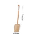 thumbnail image 2 of TaTaai 1Pcs Natural Exfoliating Loofah luffa loofa Bath Brush On a Stick - with Long Wooden Handle Back Brush for Men & Women - Shower Sponge Body Back Scrubber, 2 of 8