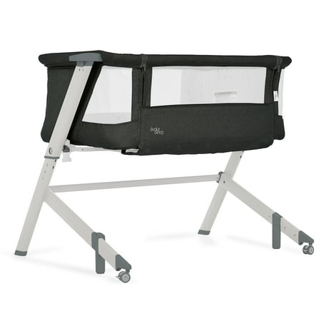 UPC: 0810063660710 | Evolur Stellar Bassinet and Bedside Sleeper in Black Easy to Fold Lightweight and Portable