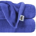 thumbnail image 3 of Royal Comfort 32x64 Solid Color Caribbean Blue (2 per Pack) Terry Velour Beach Towel. Made with 100% Cotton Weighing at 16.0 lbs per doz. Why Settle for Polyester get The Real Thing!, 3 of 5
