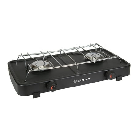 Stansport 2-Burner Regulated Propane Camp Stove