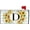 Summer Monogram D Mailbox Cover, variant on Summer Sunflower Monogram Letter Z Mailbox Cover Magnetic 25.5x21 Inch, Family Last Name Initial Post Letter Box Covers, Spring Summer Seasonal Outdoor Yard Garden Oversized Mailbox Decor